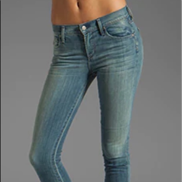 Citizens of humanity Thompson medium rise cropped skinny women size 24 NWOT. - Picture 2 of 10